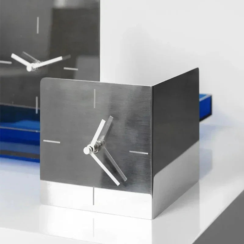 Celina Steel Desk Clock-Welvere