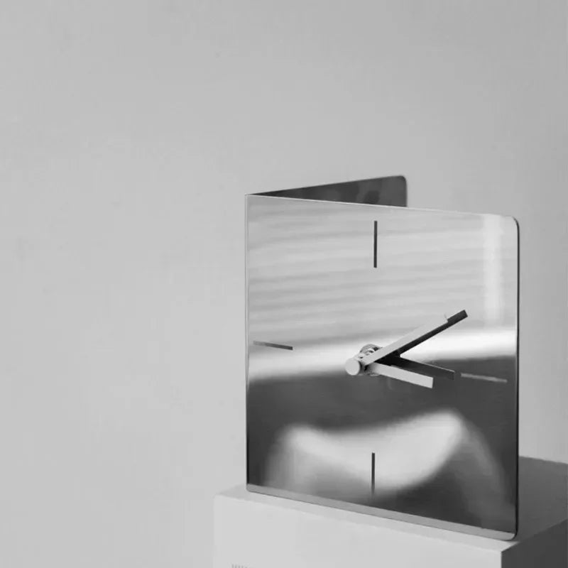 Celina Steel Desk Clock-Welvere