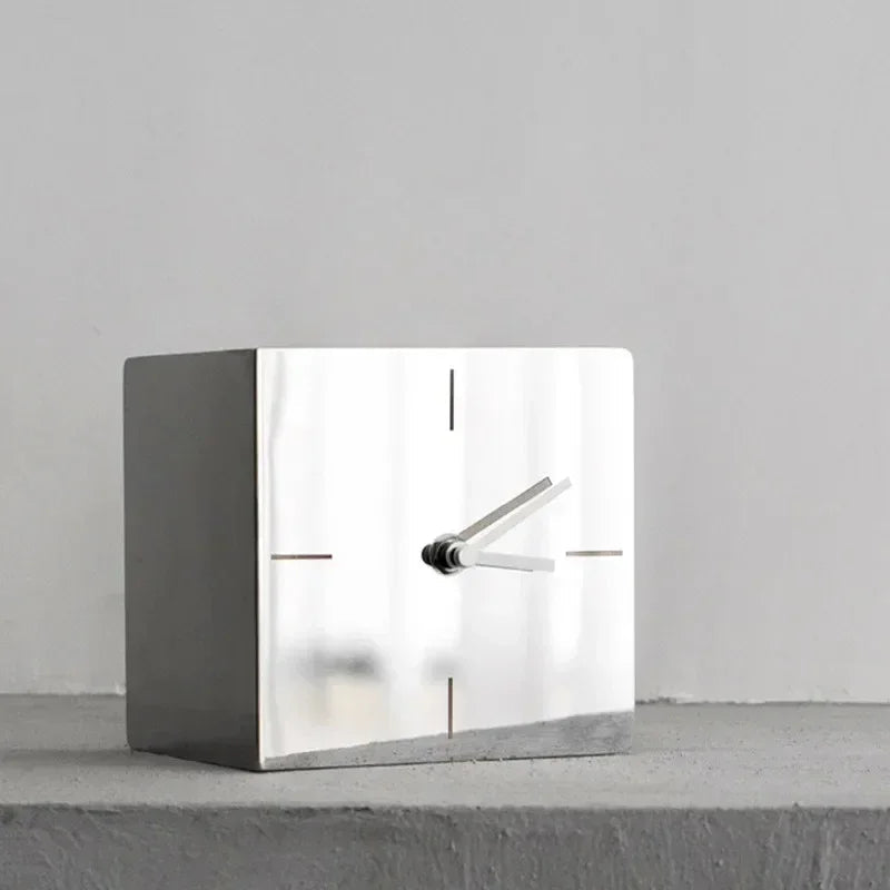 Celina Steel Desk Clock-Welvere