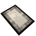 Checkerboard Entryway Mat with Non-Slip Backing