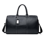 Checkerboard Travel Duffel Bag with Adjustable Removable Shoulder Strap