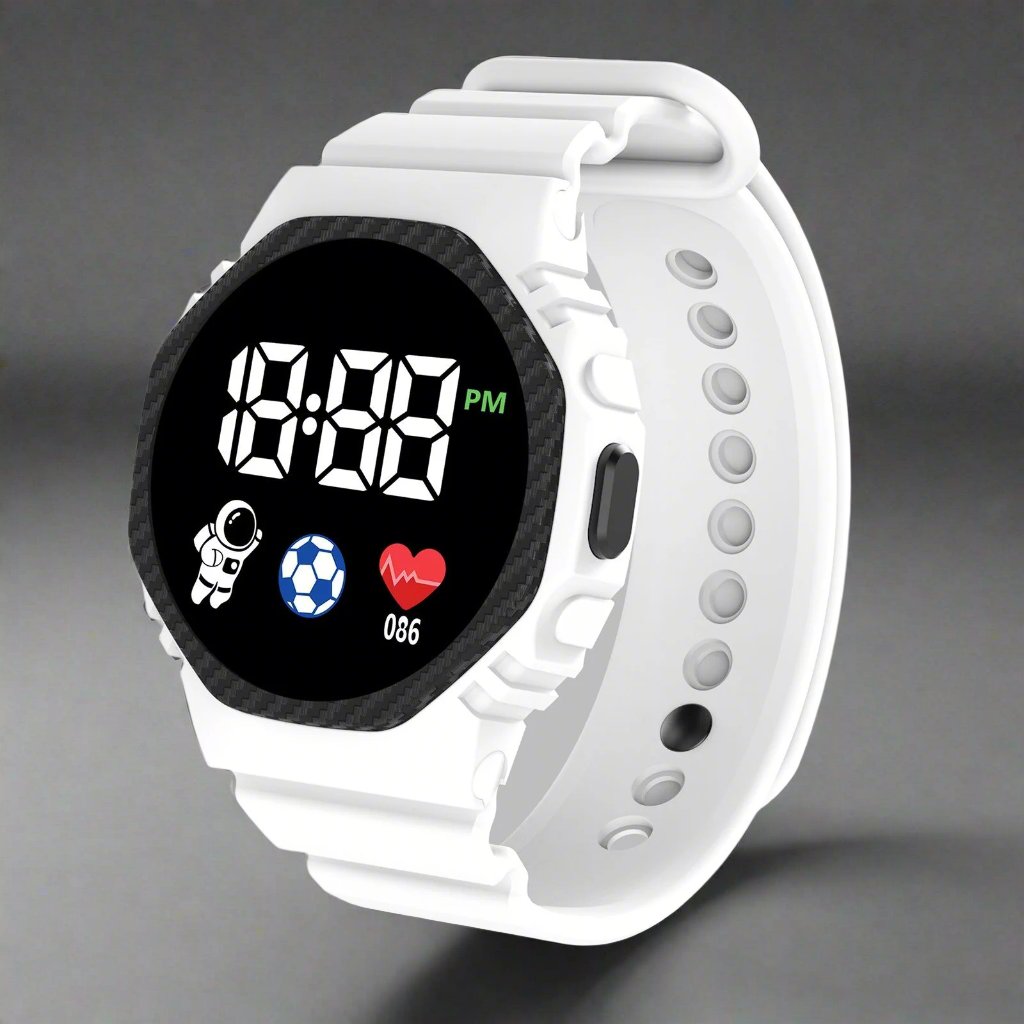 Children’s Adventure LED Watch with Calendar for Learning