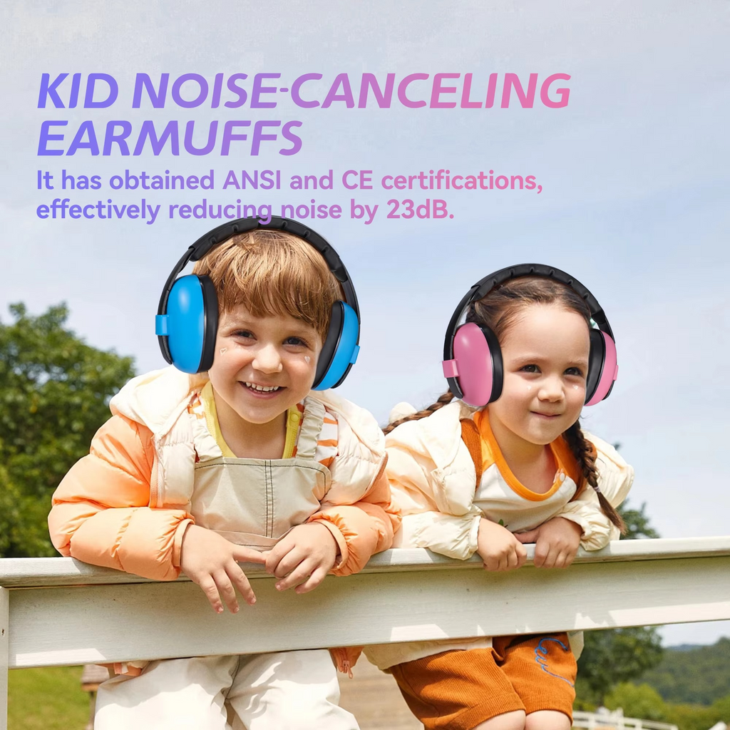 Kids Noise Reduction Earmuffs for Sleep and Focus - Adjustable, Soft Cushions, view 4