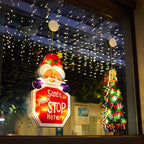 Christmas LED Suction Cup Window Light, 9.84" × 18.11"
