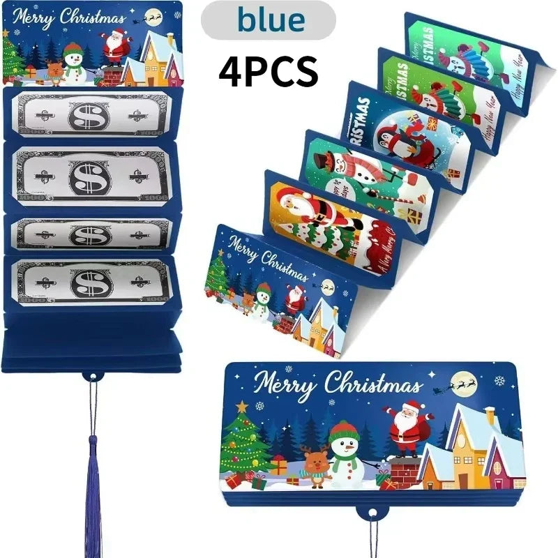 Christmas Money Wallet Gift Envelope, Paper