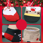 Christmas Sock Advent Calendar, 24 Pairs, Unisex, Single Size