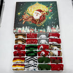 Christmas Sock Advent Calendar, 24 Pairs, Unisex, Single Size