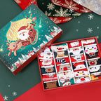 Christmas Sock Advent Calendar, 24 Pairs, Unisex, Single Size