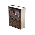 Christmas Tree Decoration Snow Globe with Santa and LED Light