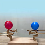 Christmas Wood and Metal Balloon Popping Game, 30 cm x 30 cm
