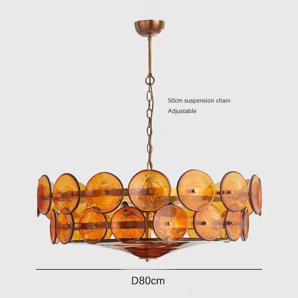 Clay Glass Chandelier-Welvere
