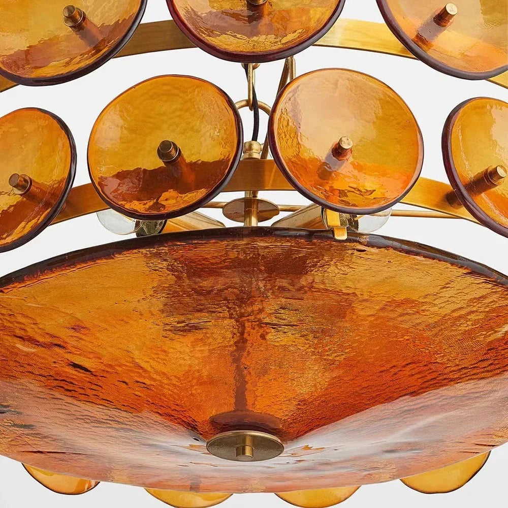 Clay Glass Chandelier-Welvere