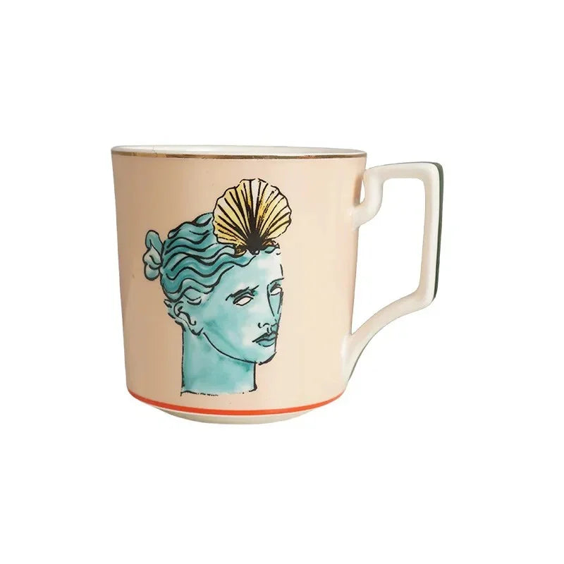 Clay Greek Plates and Mugs-Welvere