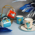 Clay Greek Plates and Mugs-Welvere
