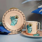 Clay Greek Plates and Mugs-Welvere