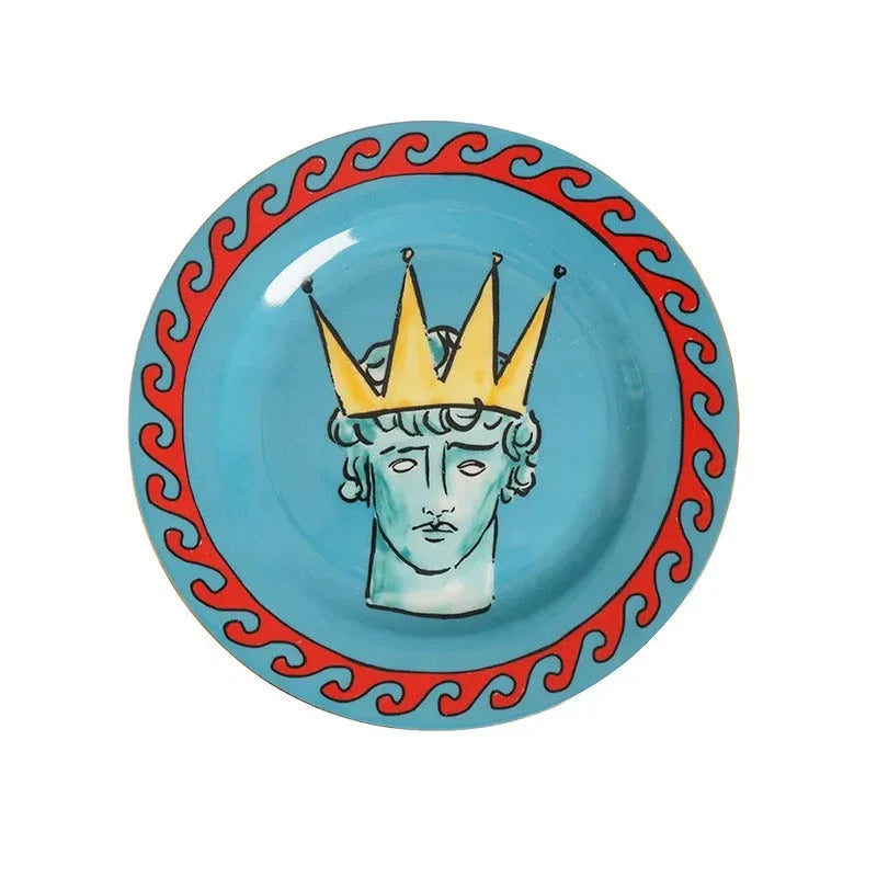 Clay Greek Plates and Mugs-Welvere