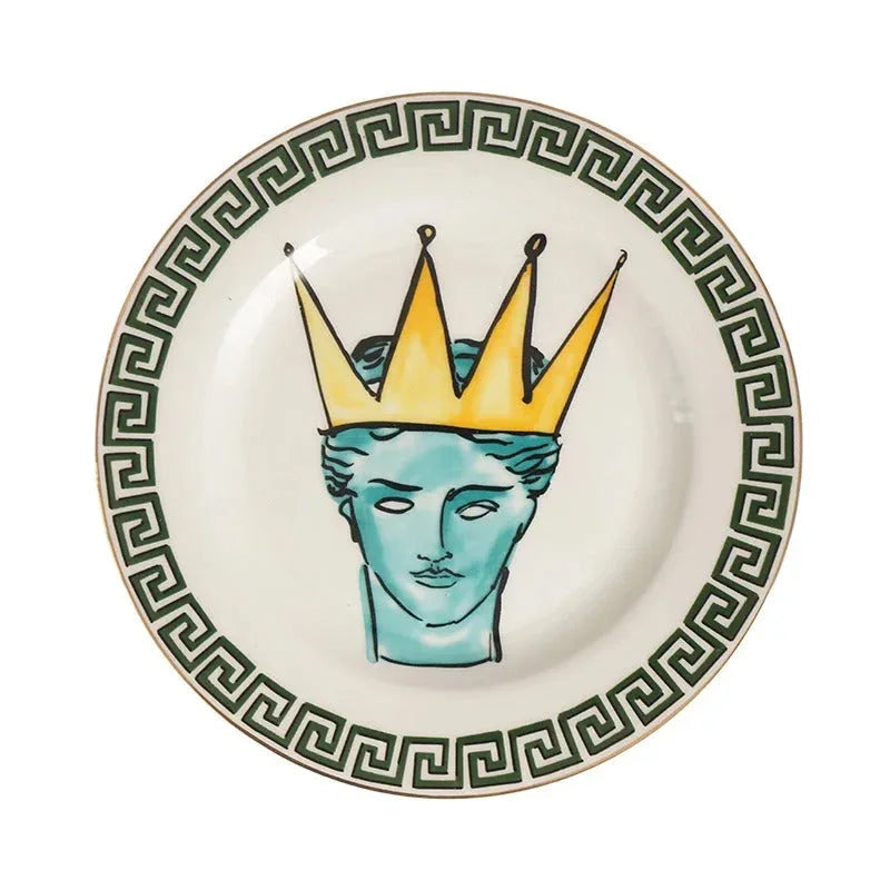 Clay Greek Plates and Mugs-Welvere
