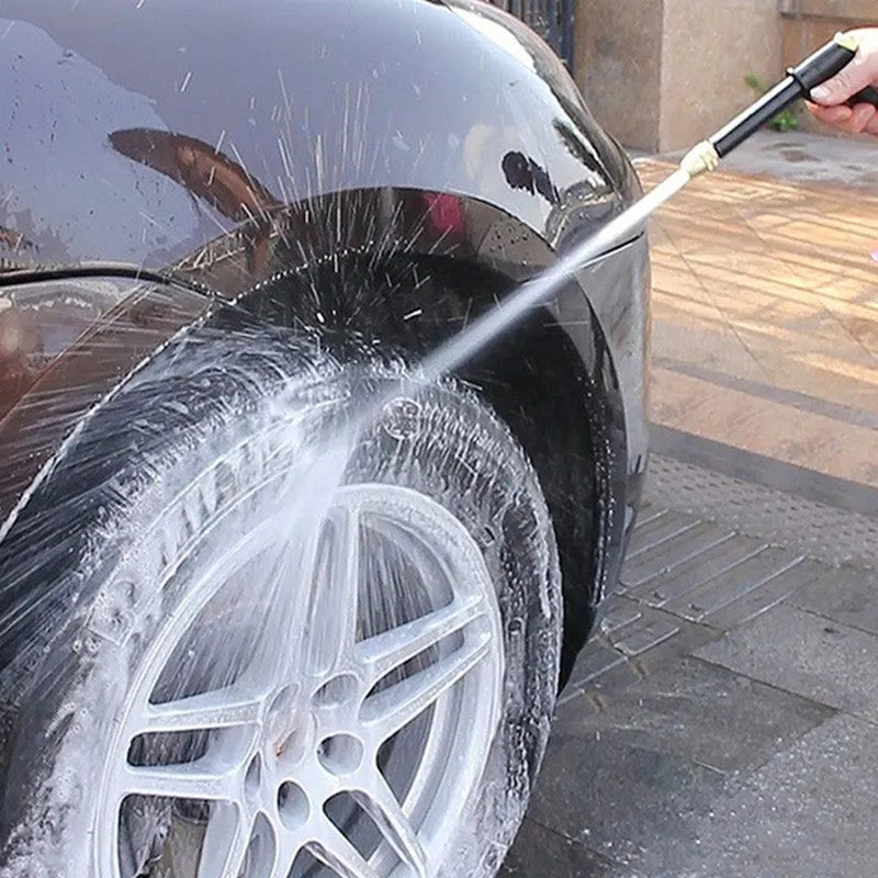Portable High-Pressure Water Gun for Home, Garden or Car - ABS Handle, Alloy Tip, view 2