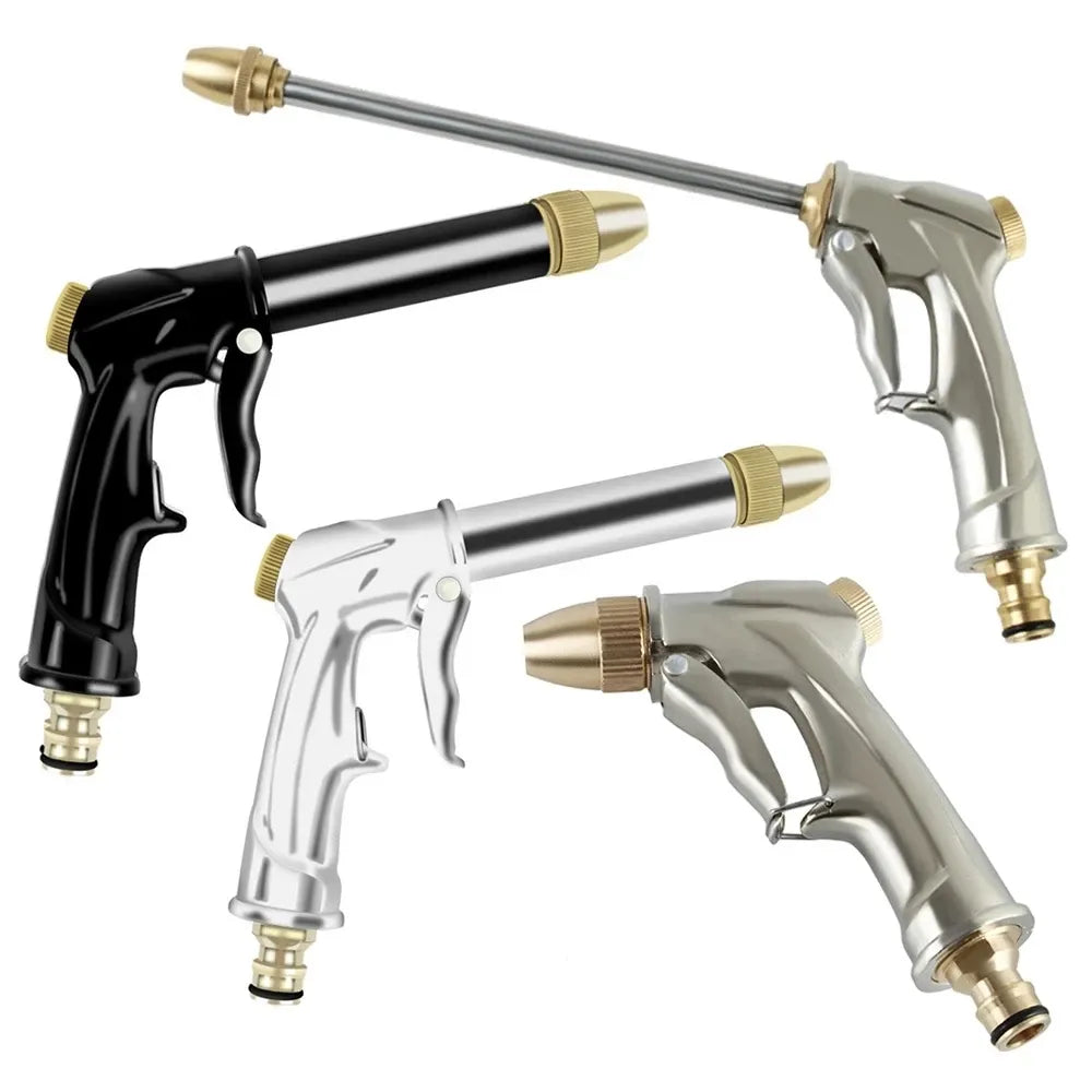 Portable High-Pressure Water Gun for Home, Garden or Car - ABS Handle, Alloy Tip, view 5