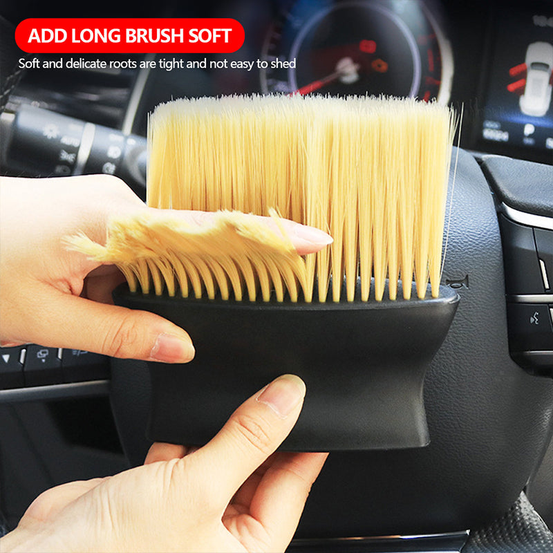 High Density Ultra Soft Detail Brush - Black, Yellow, 70g
