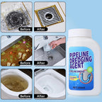 Powerful Drain Cleaner for Kitchen and Bathroom - 350 ml, Biodegradable
