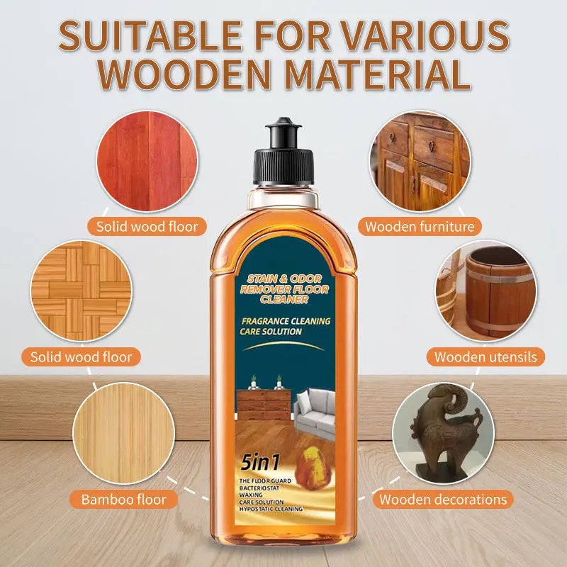 Stain and Odor Remover for Wooden Floors - 500 ml, Antibacterial Formula, view 6