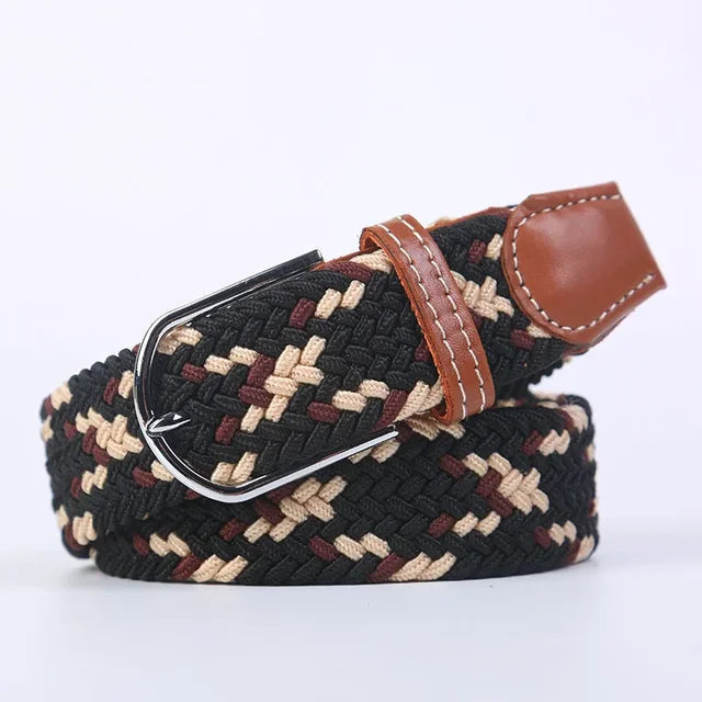Casual Stretch Belt for Men and Women - Elastic Material, Adjustable up to 43.3", view 18