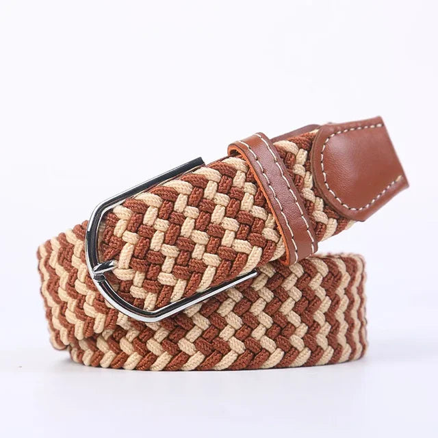 Casual Stretch Belt for Men and Women - Elastic Material, Adjustable up to 43.3", view 19