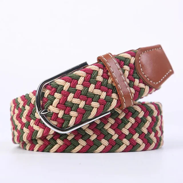Casual Stretch Belt for Men and Women - Elastic Material, Adjustable up to 43.3", view 22