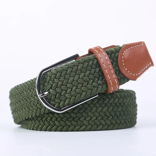 Casual Stretch Belt for Men and Women - Elastic Material, Adjustable up to 43.3", view 31