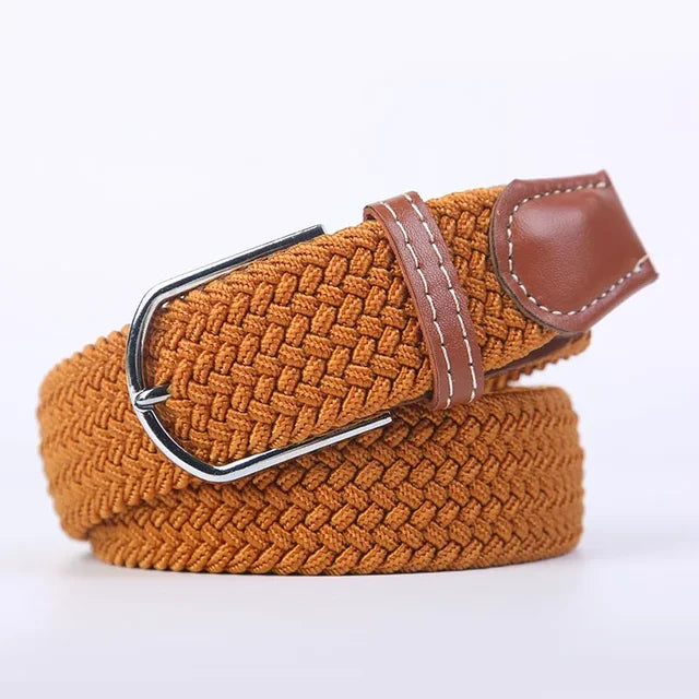 Casual Stretch Belt for Men and Women - Elastic Material, Adjustable up to 43.3", view 32