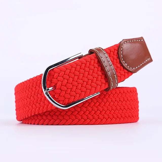 Casual Stretch Belt for Men and Women - Elastic Material, Adjustable up to 43.3", view 36