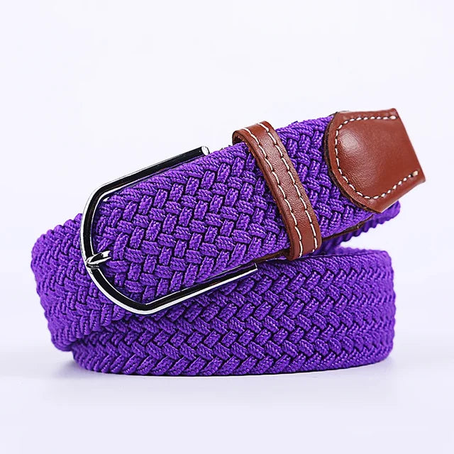 Casual Stretch Belt for Men and Women - Elastic Material, Adjustable up to 43.3", view 39