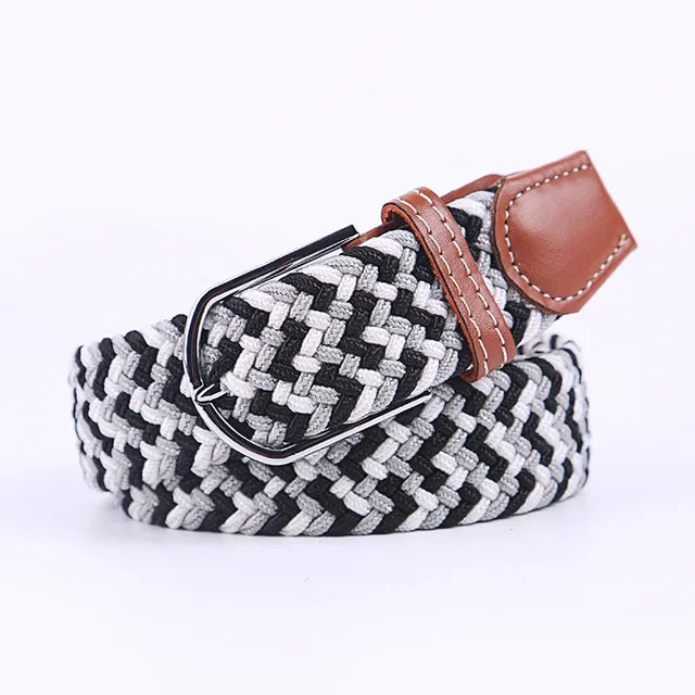 Casual Stretch Belt for Men and Women - Elastic Material, Adjustable up to 43.3", view 41