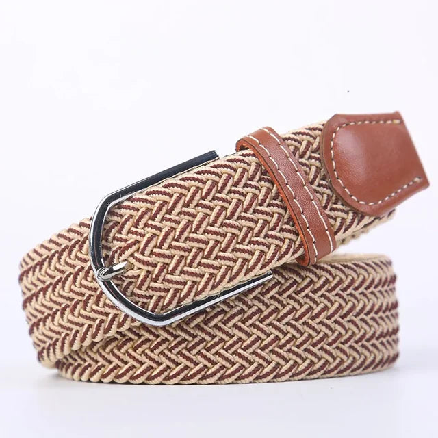Casual Stretch Belt for Men and Women - Elastic Material, Adjustable up to 43.3", view 44