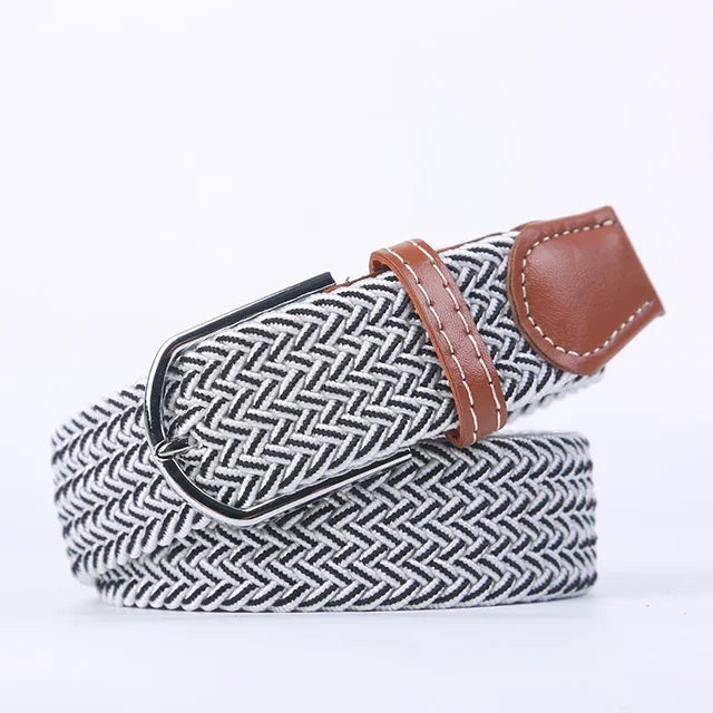 Casual Stretch Belt for Men and Women - Elastic Material, Adjustable up to 43.3", view 49