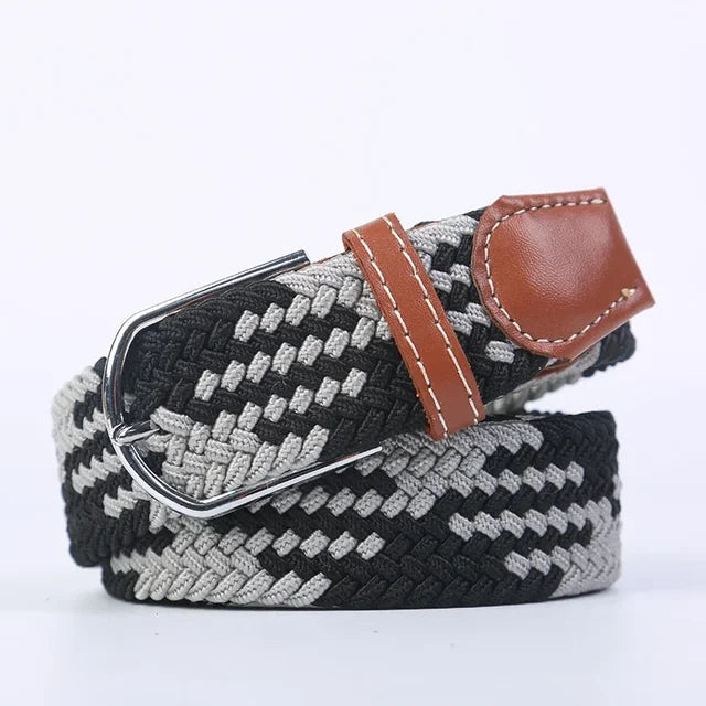 Casual Stretch Belt for Men and Women - Elastic Material, Adjustable up to 43.3", view 53