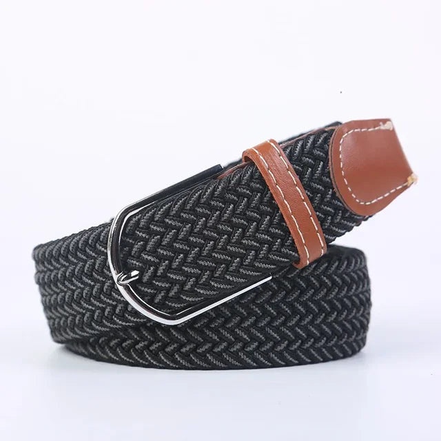 Casual Stretch Belt for Men and Women - Elastic Material, Adjustable up to 43.3", view 60