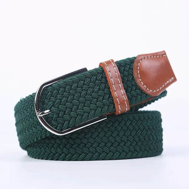 Casual Stretch Belt for Men and Women - Elastic Material, Adjustable up to 43.3", view 8