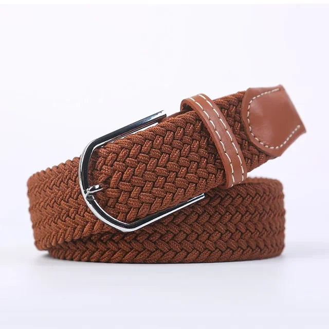 Casual Stretch Belt for Men and Women - Elastic Material, Adjustable up to 43.3", view 9