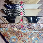 Silk Square Scarf for Women - 70cm, Smooth Silk, Neck Wrap, view 9