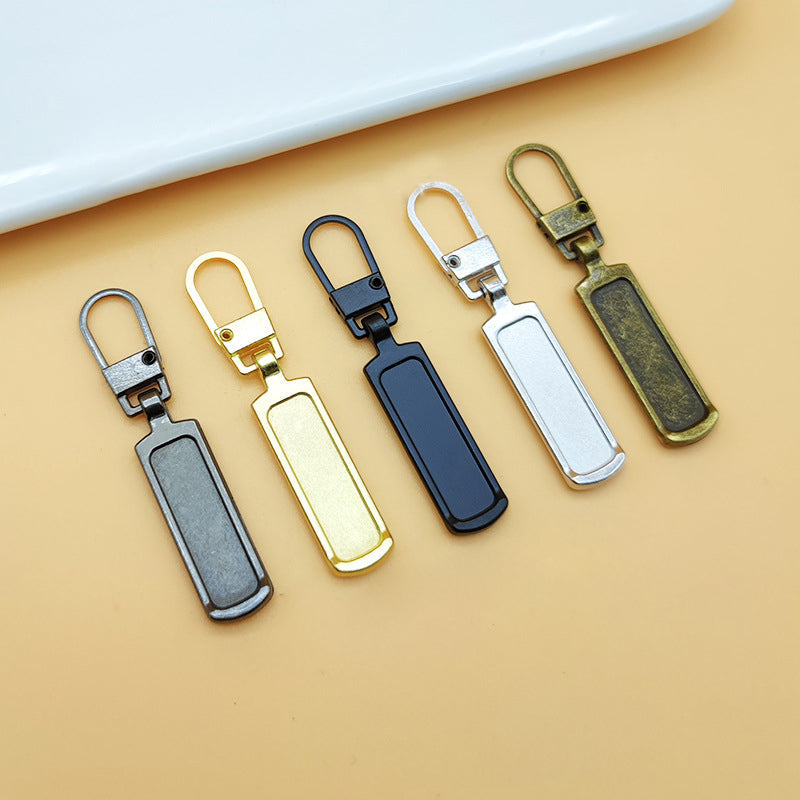 Tool-Free Detachable Zipper Pull Accessory - Metal Alloy, Set of 5, view 15
