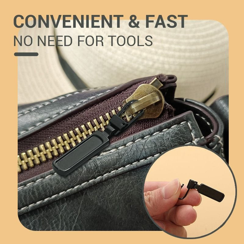 Tool-Free Detachable Zipper Pull Accessory - Metal Alloy, Set of 5, view 3