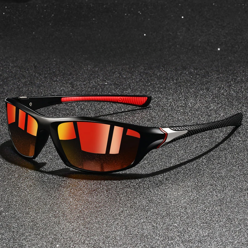 Men’s Polarised Sunglasses - UV400 Protection, Lightweight Metal Frame, view 3