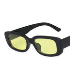 Retro Rectangular Sunglasses for Women - UV400, Lightweight Plastic Frame, view 15