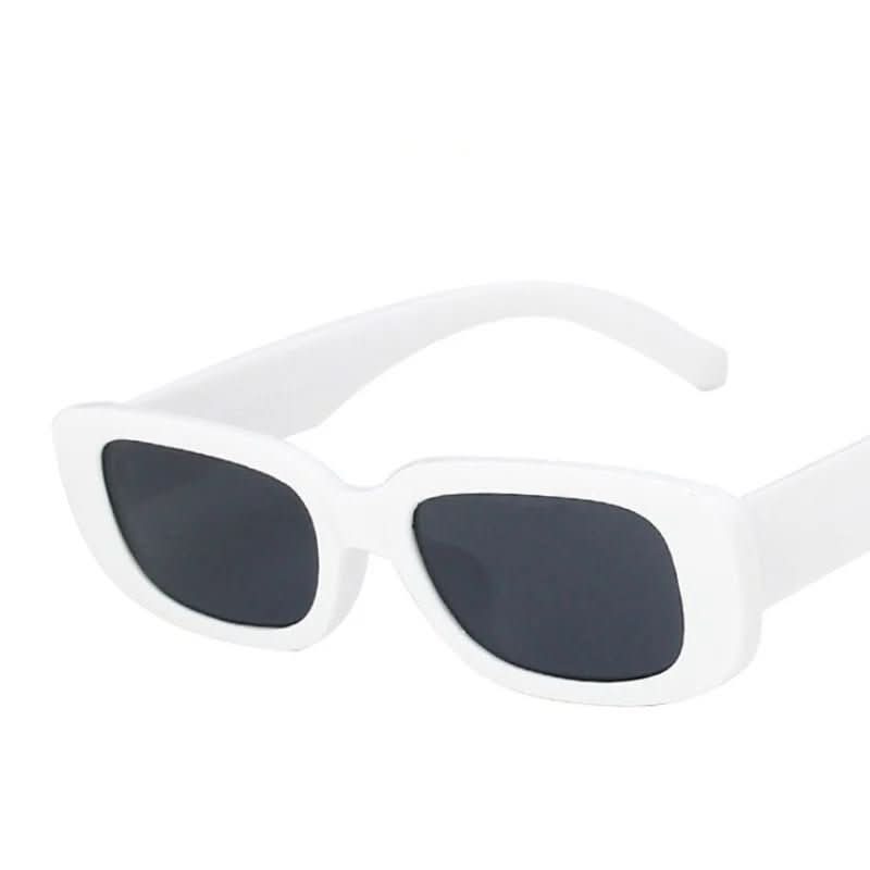 Retro Rectangular Sunglasses for Women - UV400, Lightweight Plastic Frame, view 17