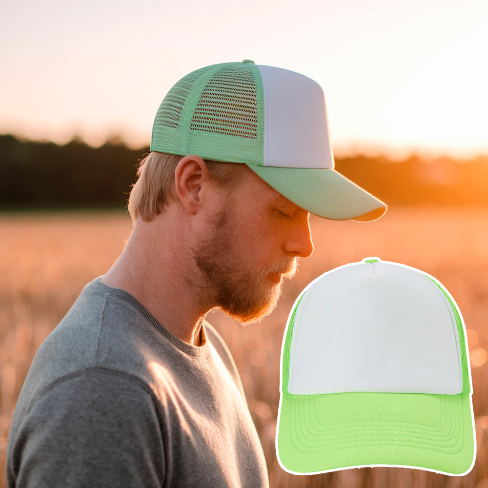 Trucker Baseball Cap for Men and Women - Adjustable Snapback, Mesh Back, view 2