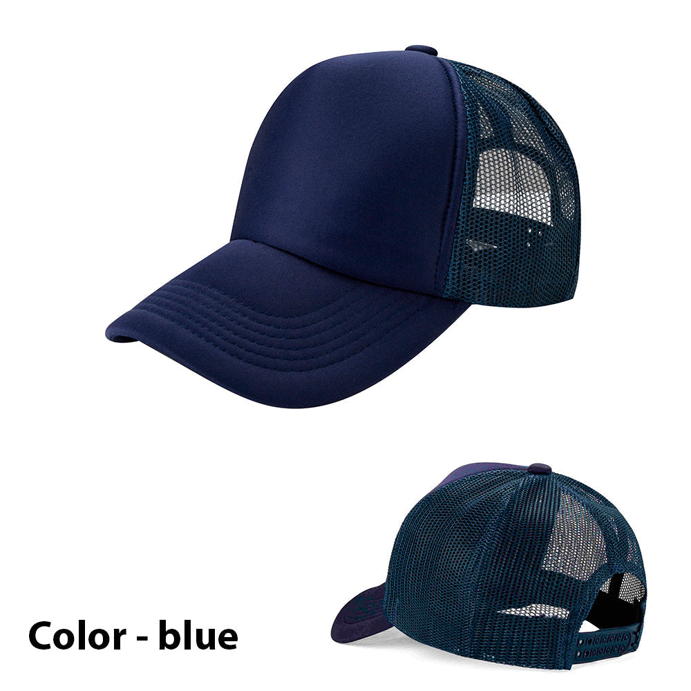 Trucker Baseball Cap for Men and Women - Adjustable Snapback, Mesh Back, view 4