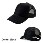 Trucker Baseball Cap for Men and Women - Adjustable Snapback, Mesh Back, view 7