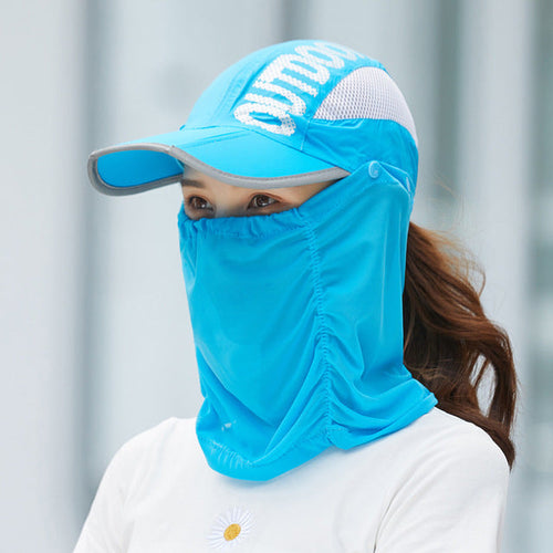 Anti-UV Outdoor Baseball Cap for Adults - Breathable Cotton Polyester, view 2